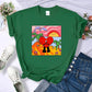 Bad Bunny Sad Love Heart Beach Sun Dolphin Palm Tree Tee Shirt New Loose T-shirts Hip Hop Street Tops Multicolor Womens Clothing