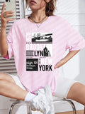 New York Brooklyn 1976 Women's Cotton T-Shirt Hip Hop
