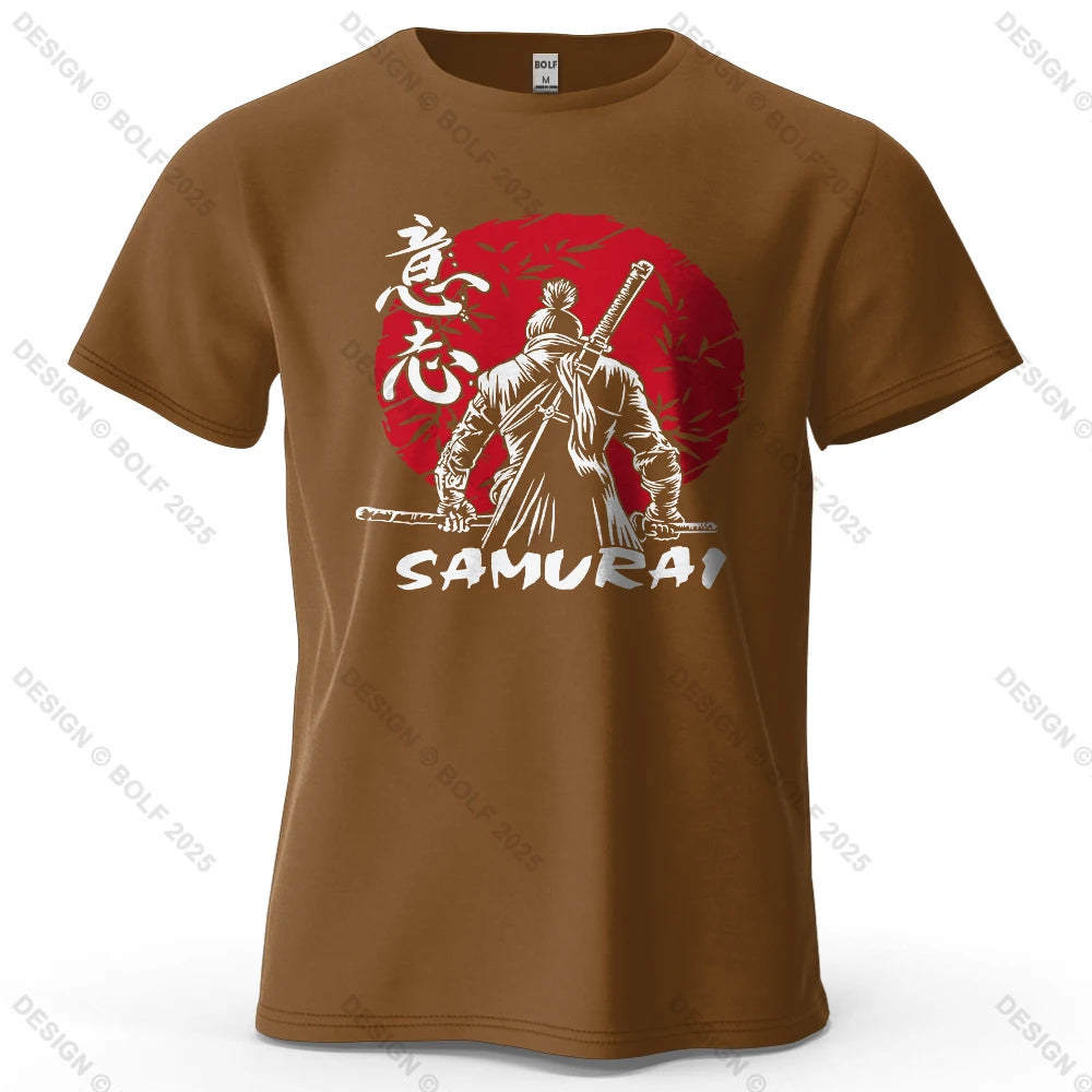 Samurai Will – Oversized Unisex Cotton T-Shirt