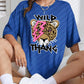 Wild Leopard Printing Women Tshirt Sport Casual Fashion T Shirt Summer Clothes Breathable Oversize Short Sleeve Female