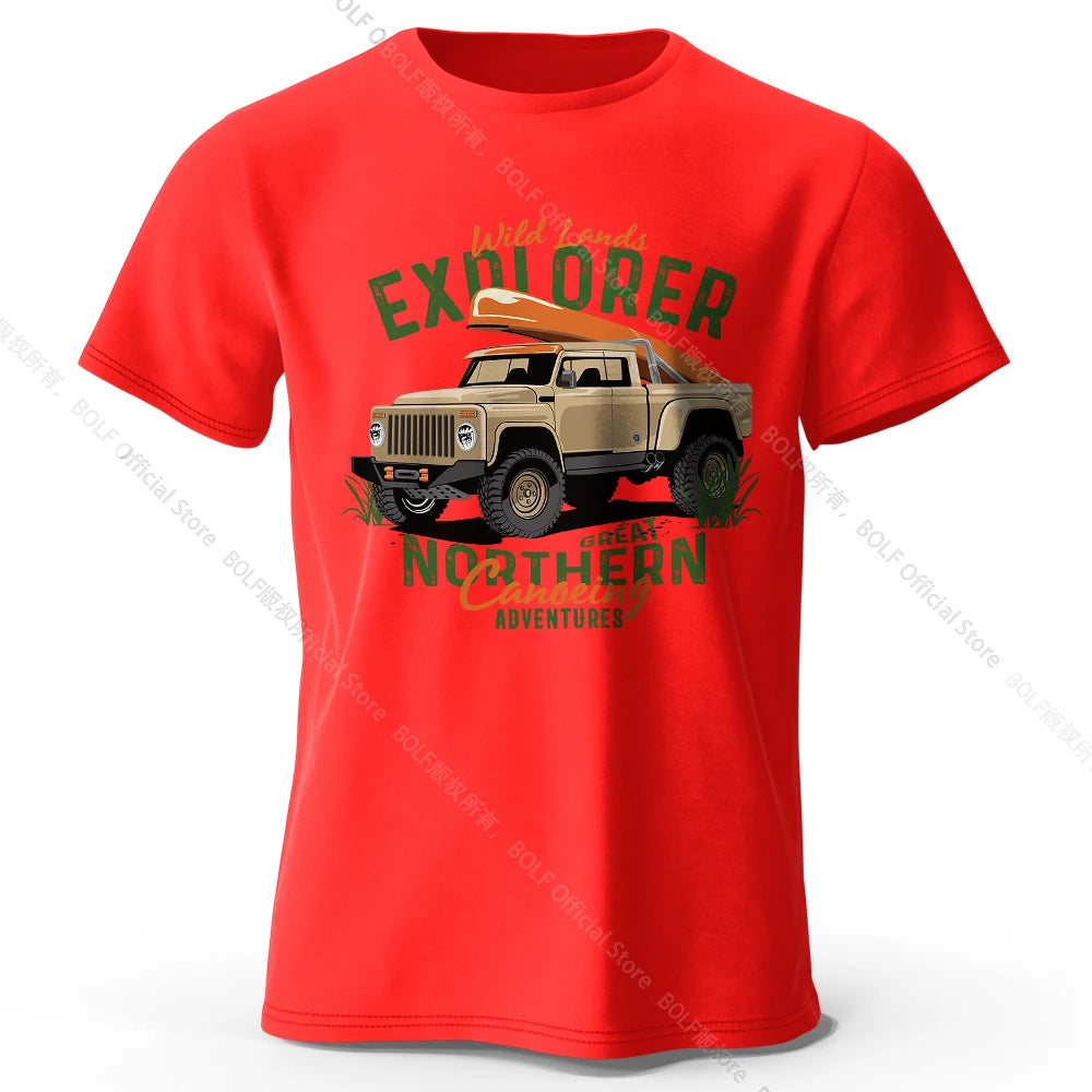 Military Off-Road Vintage – 100% Cotton Unisex T-Shirt