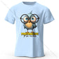 Whimsical Cartoon Bird – 100% Cotton Unisex T-Shirt