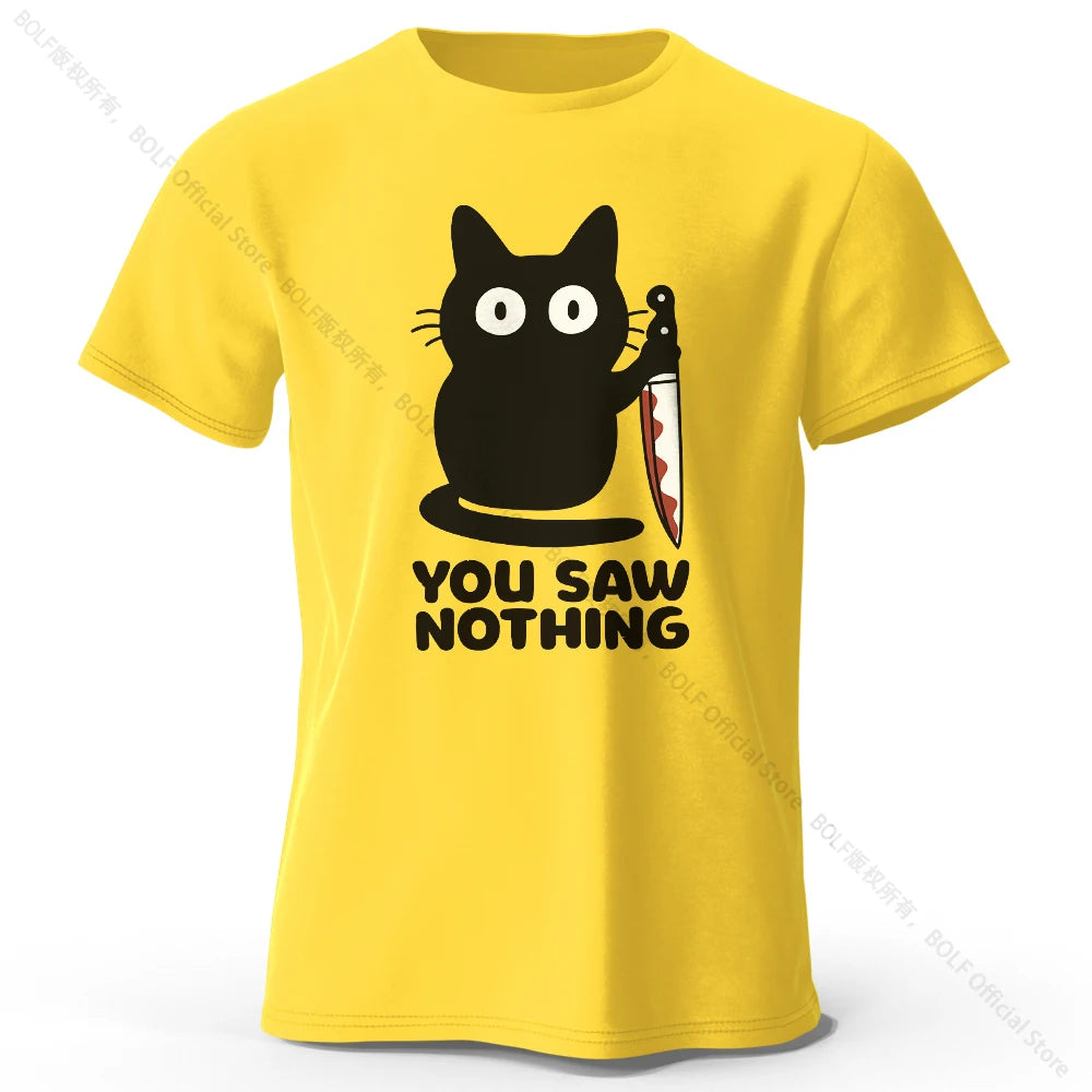 Funny Cat – 100% Cotton Unisex T-Shirt