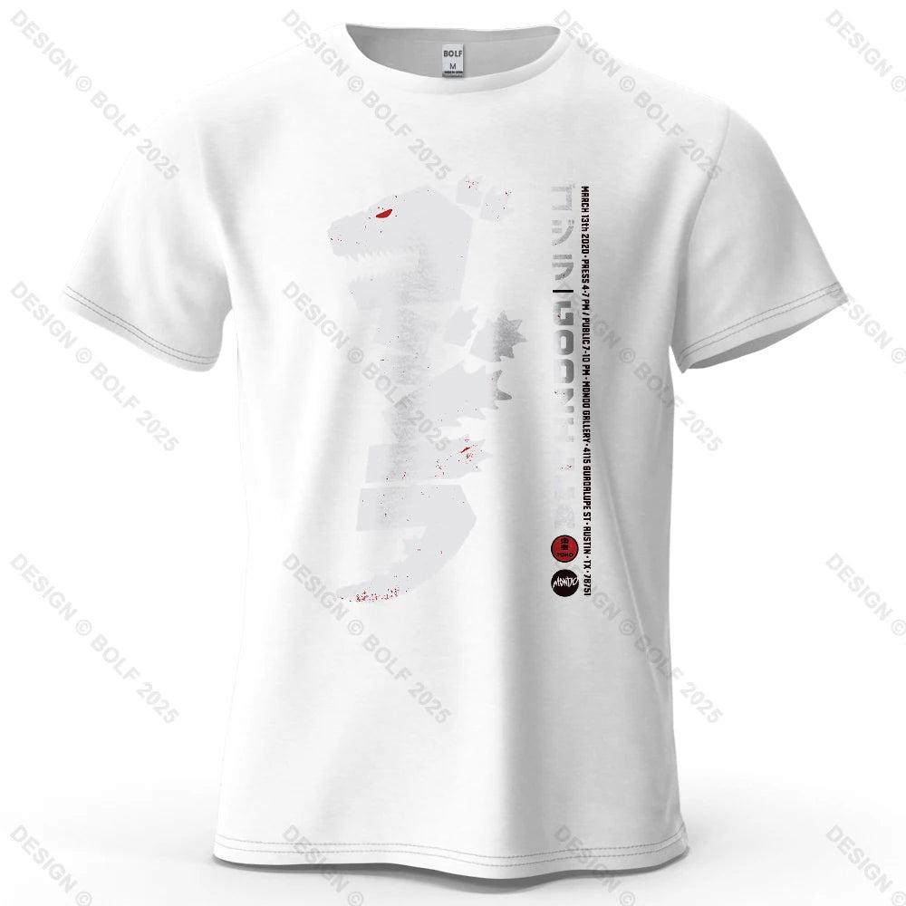 Japan Print – Oversized Unisex Cotton T-Shirt