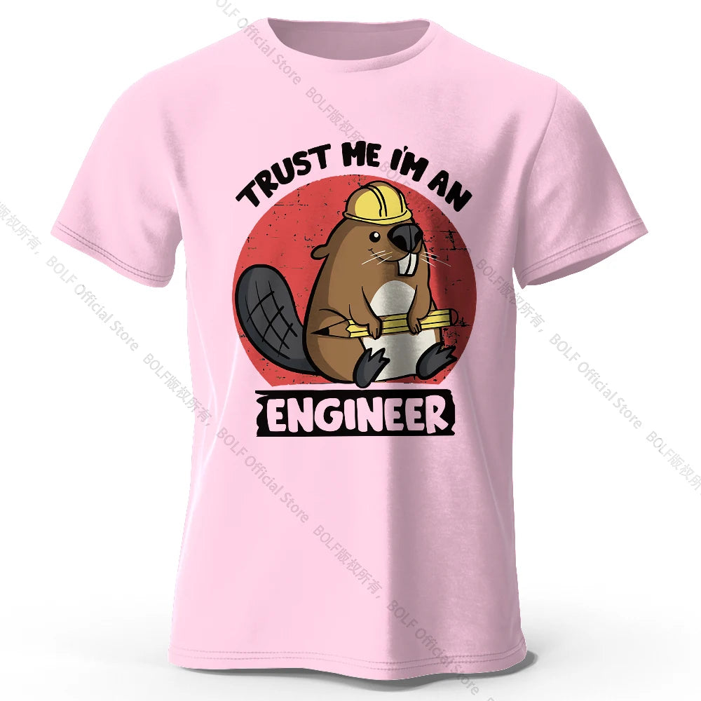 Trust Me I’m An Engineer – Oversized Unisex Cotton T-Shirt