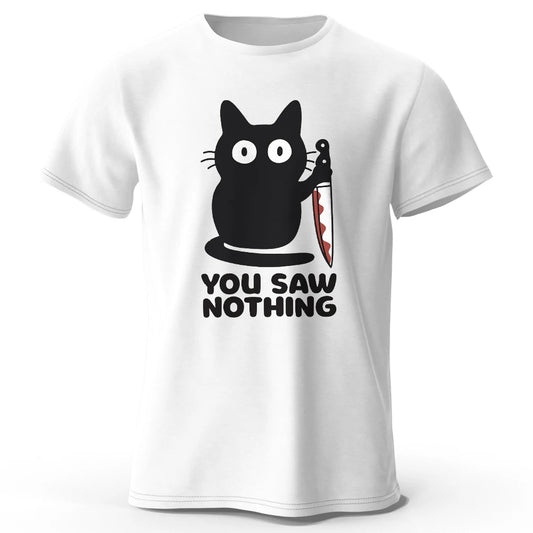 Funny Cat – 100% Cotton Unisex T-Shirt