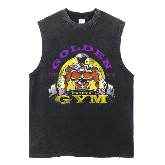 Frieza Gym oversized Tank top 100% cotton