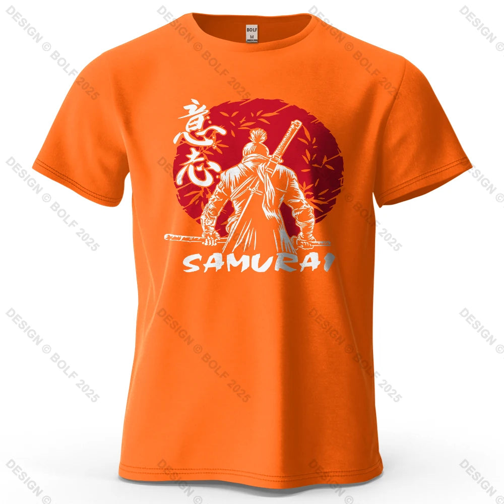 Samurai Will – Oversized Unisex Cotton T-Shirt