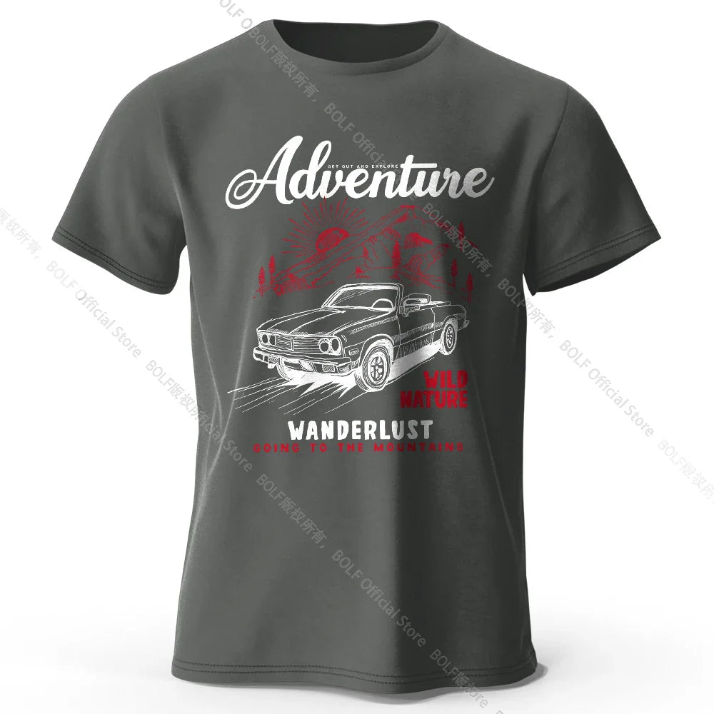 Americana Road Trip Medal – 100% Cotton Unisex T-Shirt