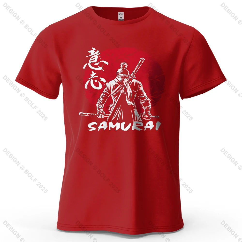 Samurai Will – Oversized Unisex Cotton T-Shirt