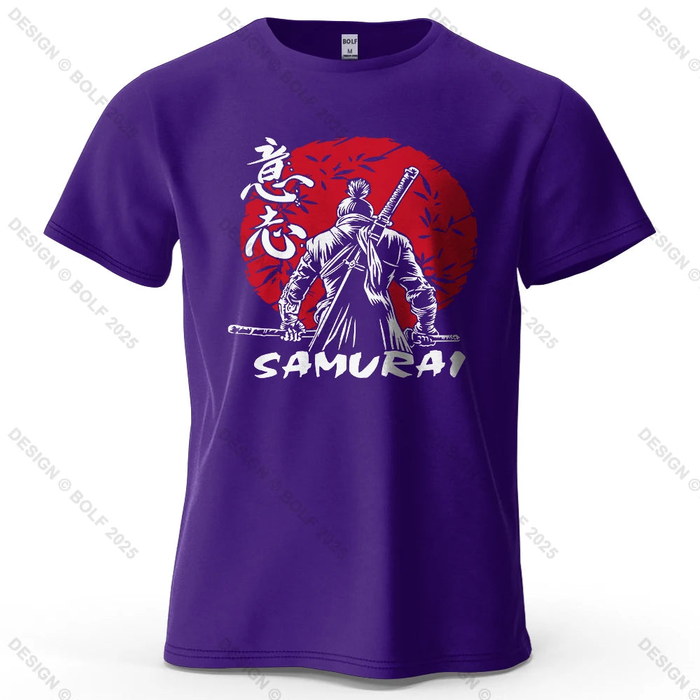 Samurai Will – Oversized Unisex Cotton T-Shirt