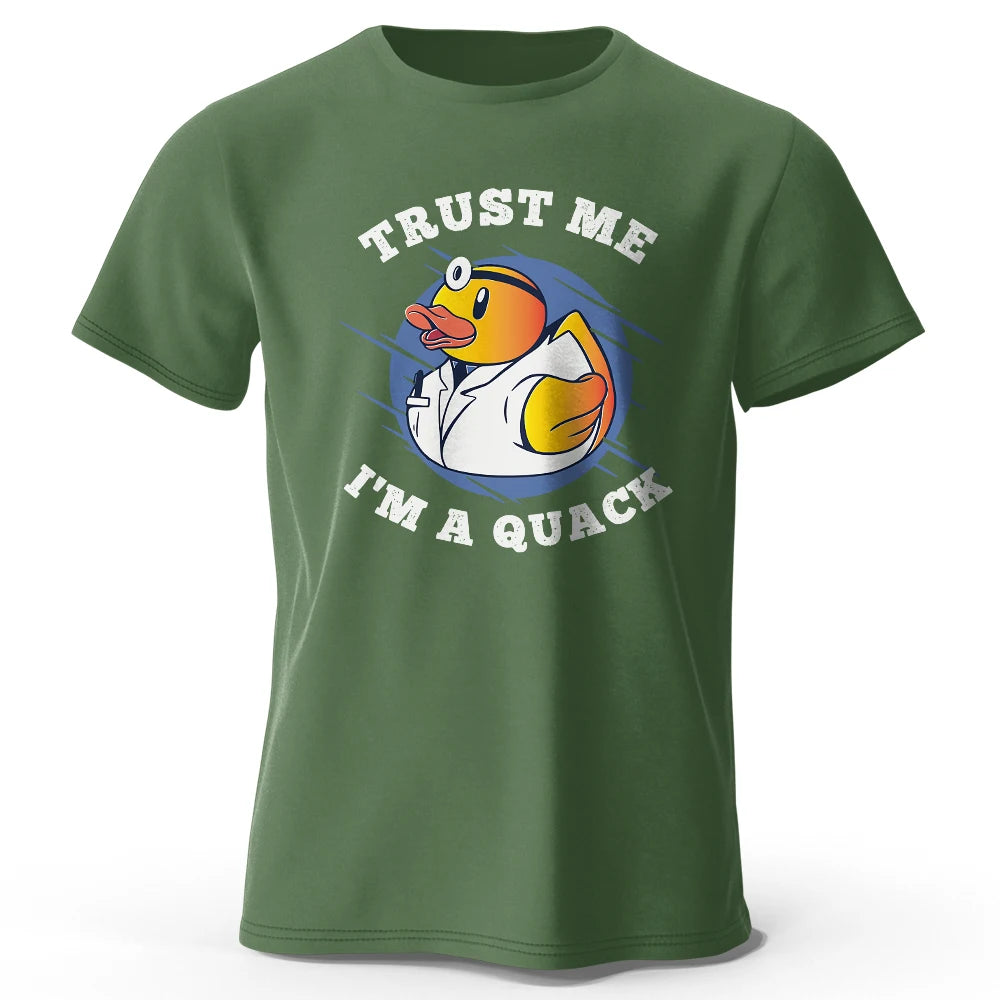 The Duck Cartoon – 100% Cotton Unisex T-Shirt