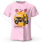 Retro Bike Art – Slim Fit Cotton T-Shirt