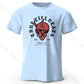 Gothic Skeleton Cotton T-Shirt