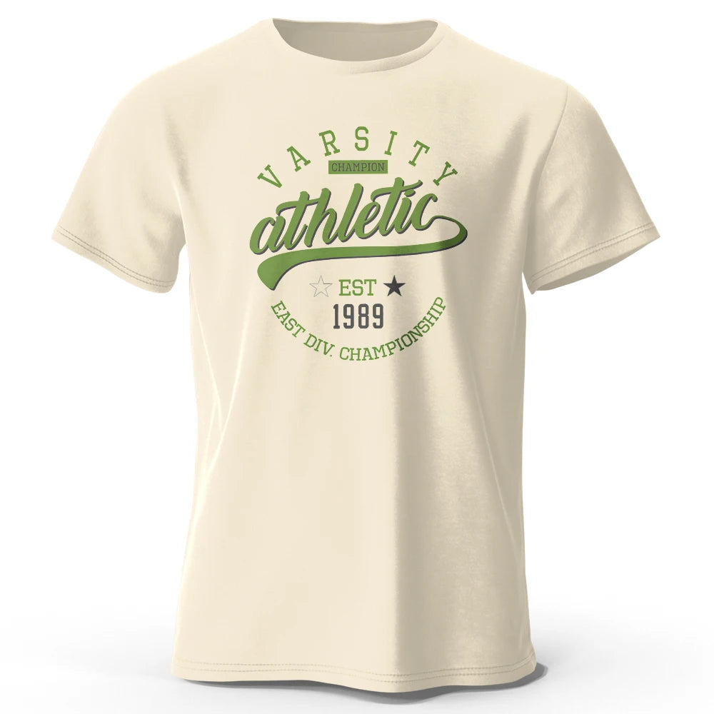 Graphic Varsity 100% Cotton Unisex T-Shirt