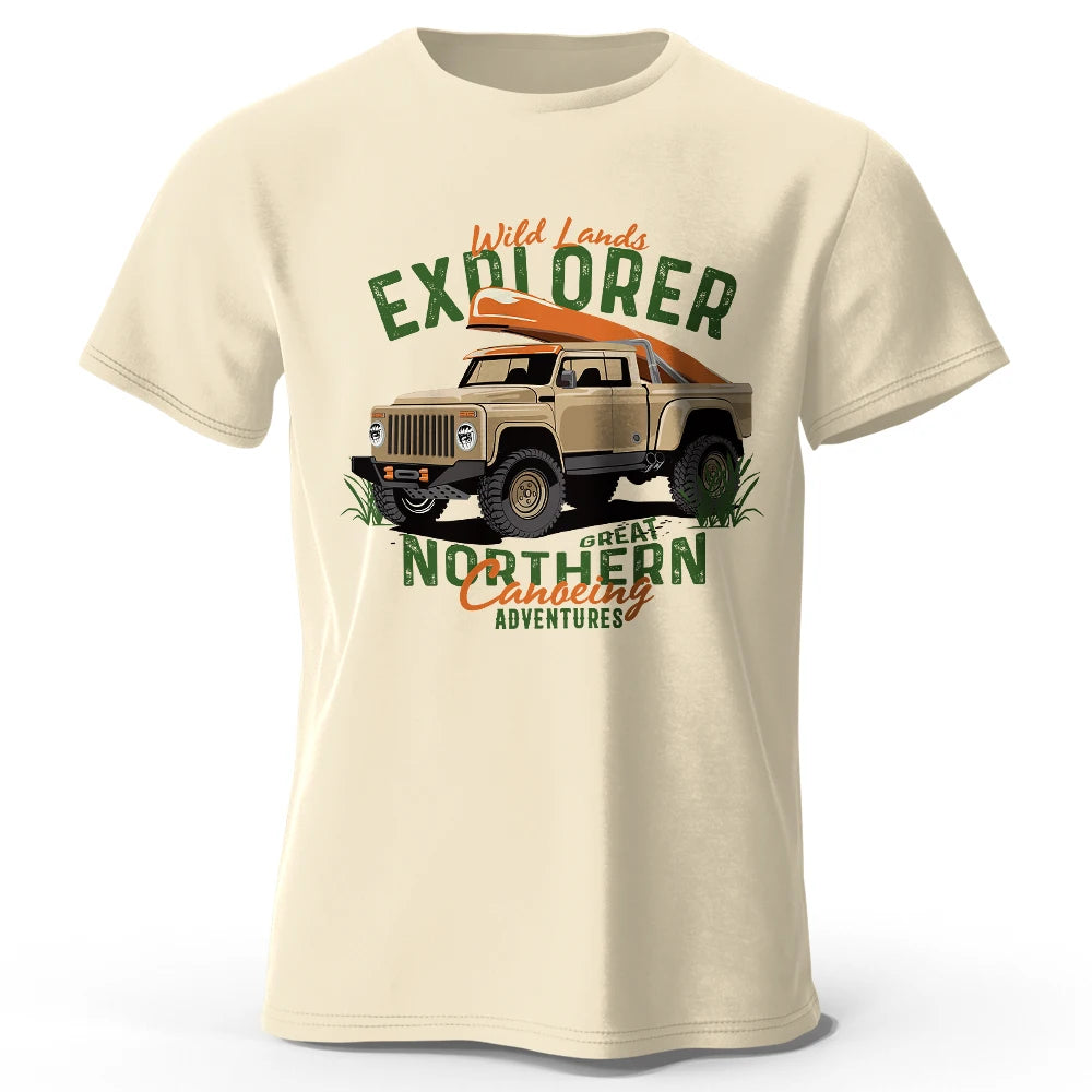 Military Off-Road Vintage – 100% Cotton Unisex T-Shirt