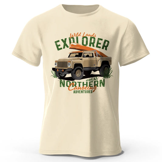 Military Off-Road Vintage – 100% Cotton Unisex T-Shirt