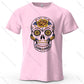 Mexican Sugar Skull Oversized Graphic T-Shirt