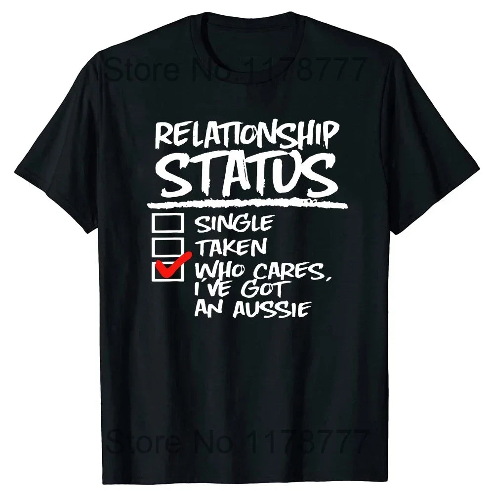 Australia Day Shepherd Dog T-Shirt - Premium Cotton