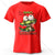 Cartoon Alligator Print 100% Cotton T-Shirt