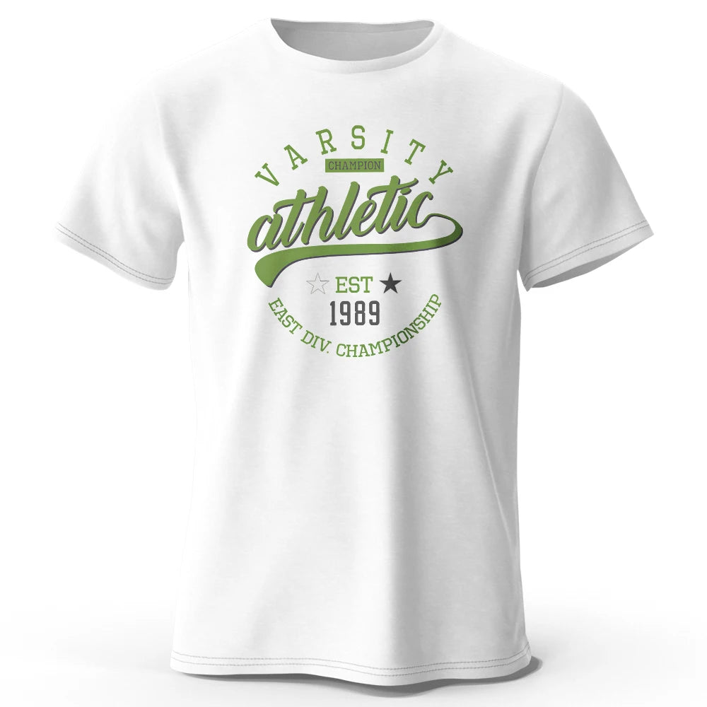 Graphic Varsity 100% Cotton Unisex T-Shirt