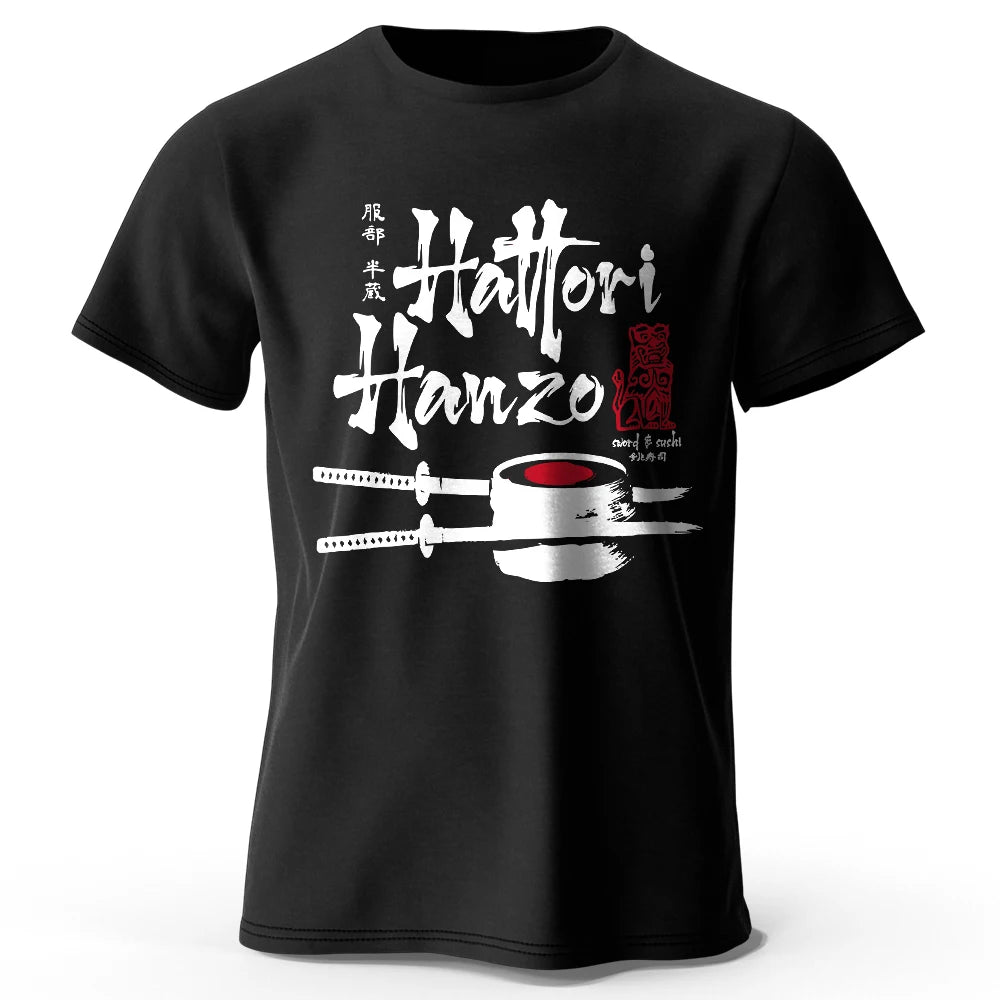 Hattori Hanzo – Oversized Unisex Cotton T-Shirt