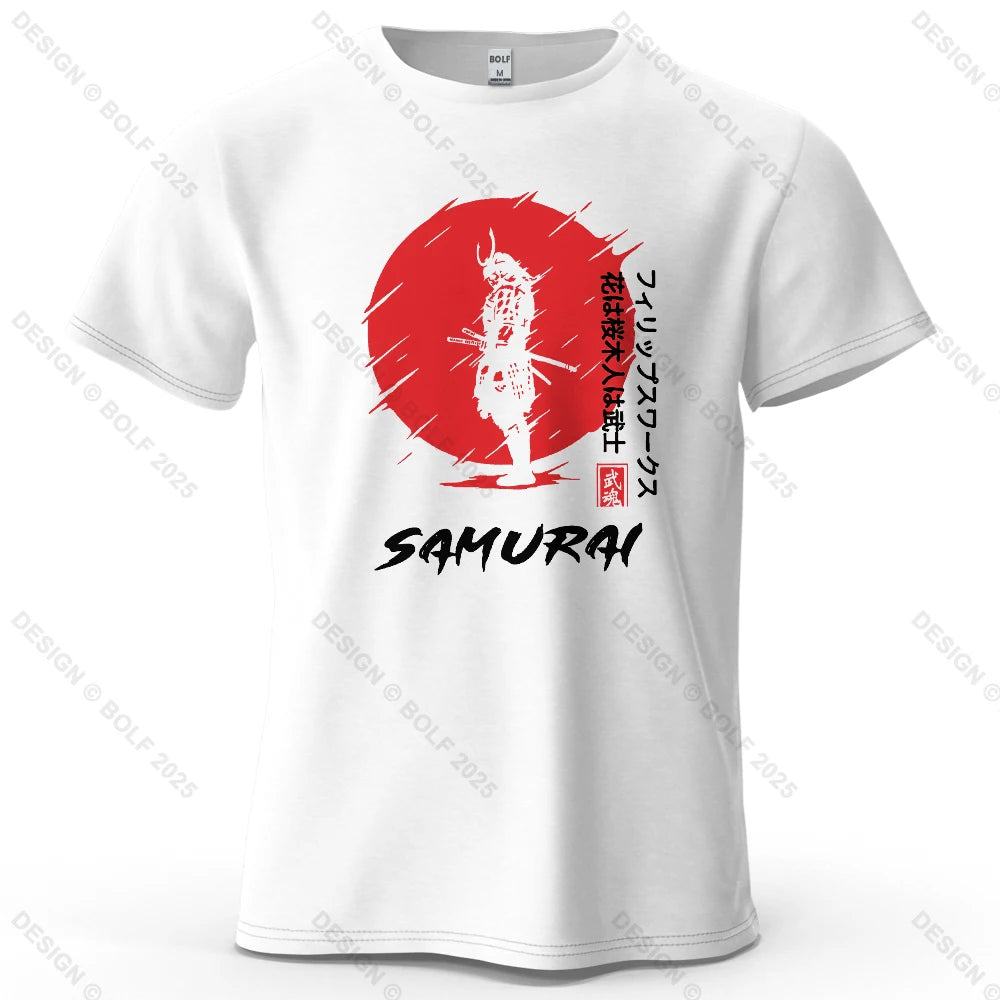 Sunset Samurai Oversized Graphic T-Shirt