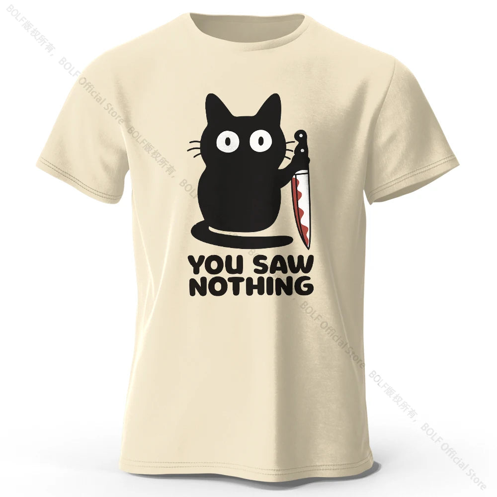 Funny Cat – 100% Cotton Unisex T-Shirt