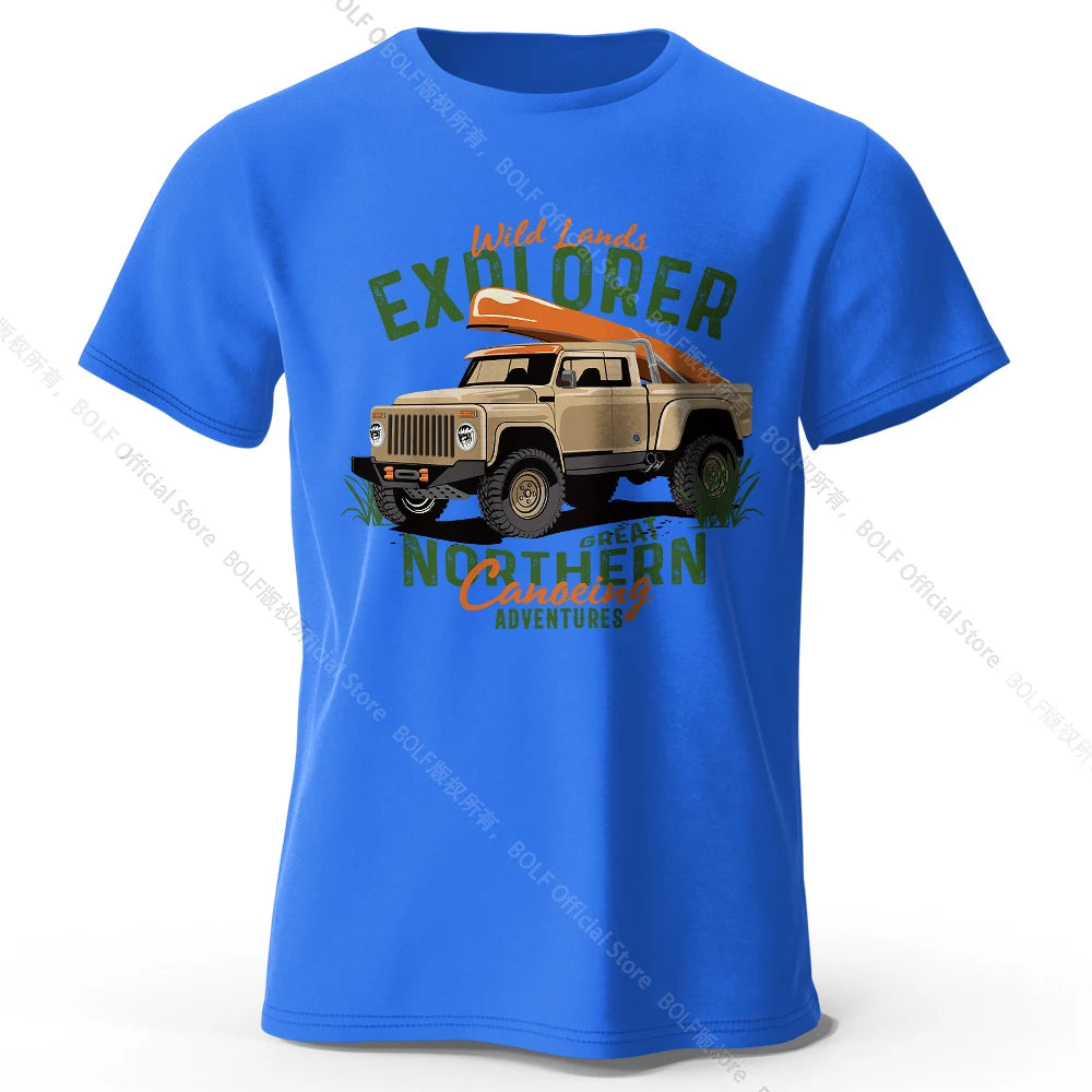 Military Off-Road Vintage – 100% Cotton Unisex T-Shirt
