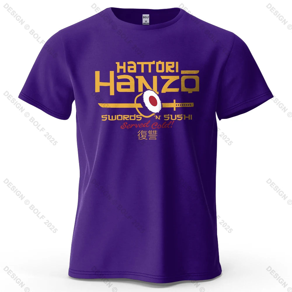 Hattori Hanzo – Oversized Unisex Cotton T-Shirt