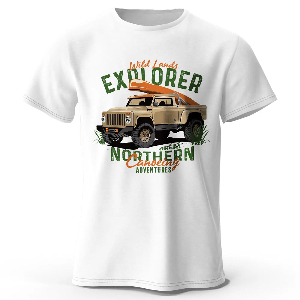 Military Off-Road Vintage – 100% Cotton Unisex T-Shirt