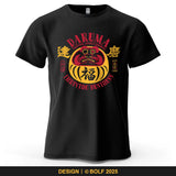 Daruma Traditional Decor Oversized Graphic T-Shirt