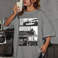 New York Brooklyn 1976 Printing Women T-Shirt Creativity Casual Tee Shirts Street Hip Hop Short Sleeve Basic All-Match Tshirts