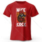 Nice Rooster – Oversized Unisex Cotton T-Shirt
