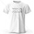 Focus Letter Minimalist 100% Cotton T-Shirt
