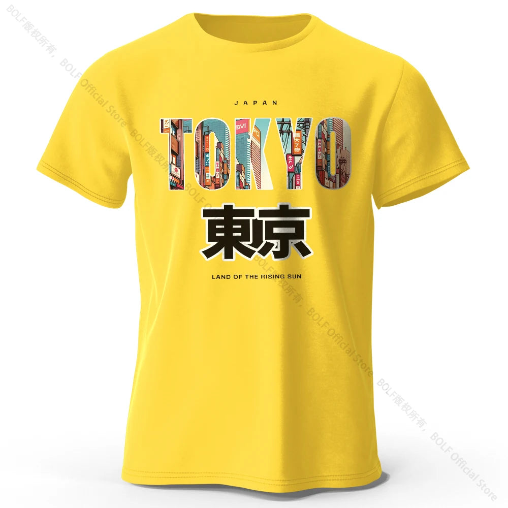 Tokyo Printed Fashion Forward 100% Cotton T-Shirt
