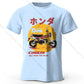 Retro Bike Art – Slim Fit Cotton T-Shirt