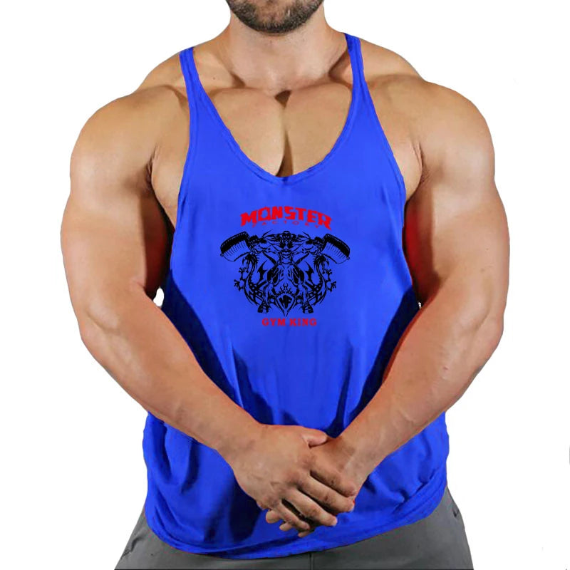 The Strong Survive Men's Gym Stringer Tank - Bodybuilding