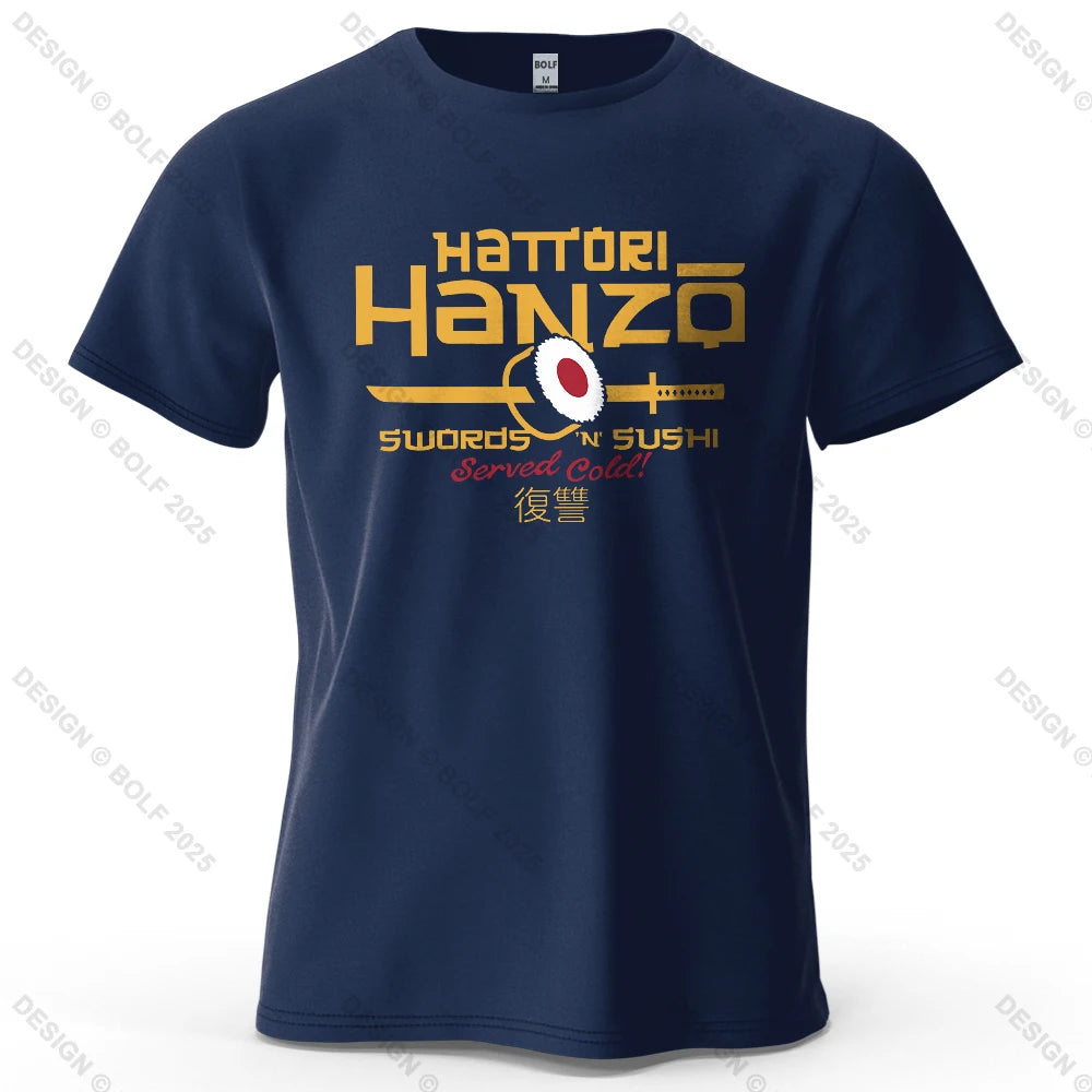 Hattori Hanzo – Oversized Unisex Cotton T-Shirt