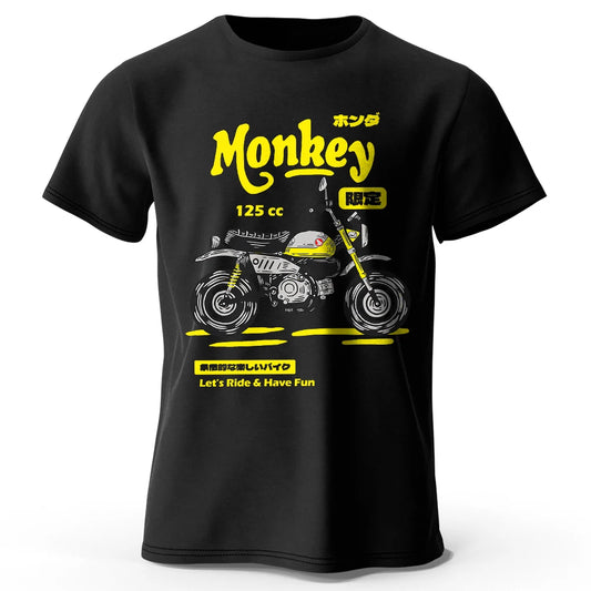 Vintage Motorcycle Sketch – 100% Cotton Unisex T-Shirt
