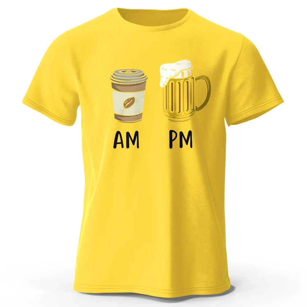 Coffee & Beer Cotton T-Shirt