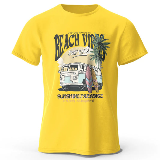 Beach Vibes – 100% Cotton Unisex T-Shirt