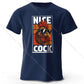 Nice Rooster – Oversized Unisex Cotton T-Shirt