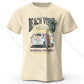 Vintage Vacation Badge – 100% Cotton Unisex T-Shirt