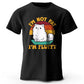 I’m Not Fat, I’m Fluffy – Oversized Cotton Graphic Tee