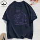 Summer T-Shirts Cotton Women I Was Dilly Dallying Funny Sheep Prints T Shirt Comfortable Loose O-Neck Tops Casual Womans Clothes