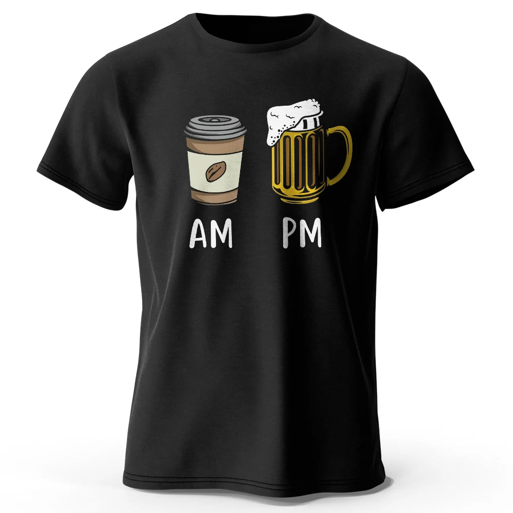 Coffee & Beer Cotton T-Shirt