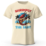 Shrimply The Best – Oversized Unisex Cotton T-Shirt