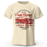 Old Car Print – Oversized Unisex Cotton T-Shirt