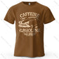 Caffeine & Car Oversized Vintage Graphic T-Shirt